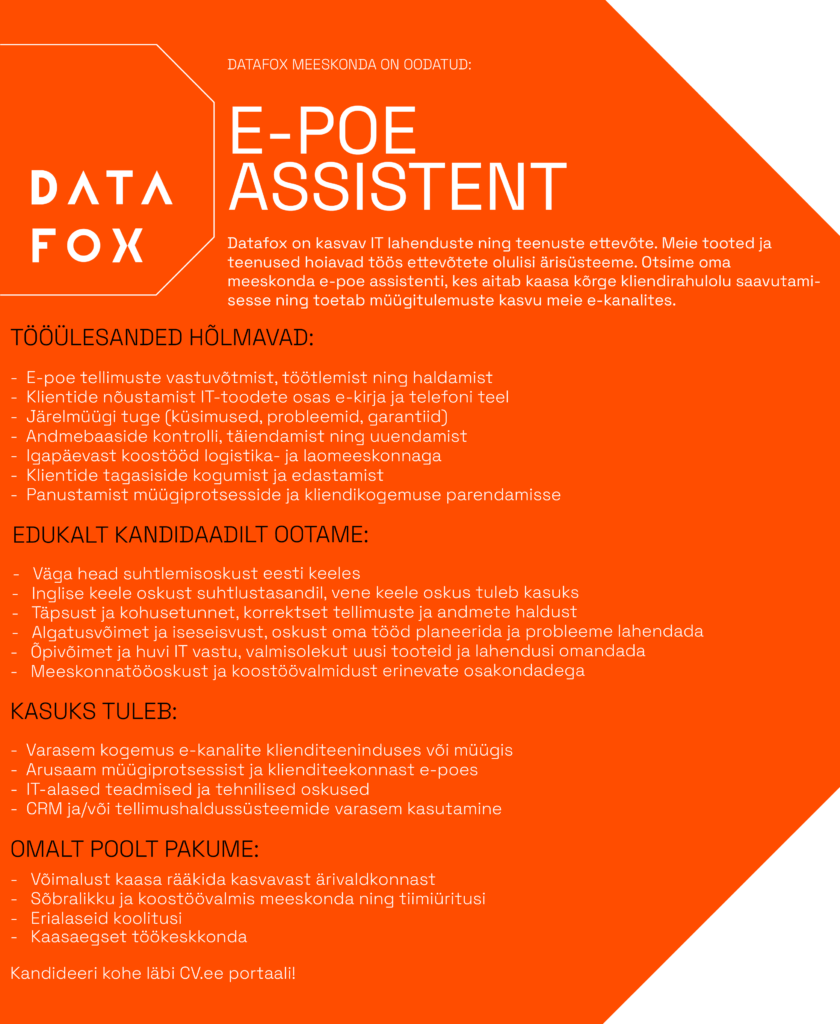 E POE ASSISTENT 26 9